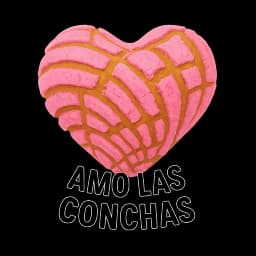Amo las conchas sticker