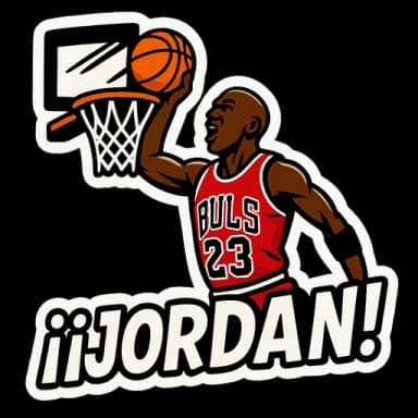Sticker Jordan